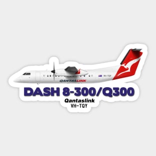 DeHavilland Canada Dash 8-300/Q300 - Qantaslink Sticker